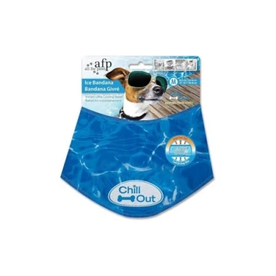Afbeelding van All For Paws Chill Out Koelbandana Blauw Hondenverkoeling Small
