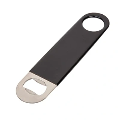 Afbeelding van Olympia RVS flesopener met PVC handvat