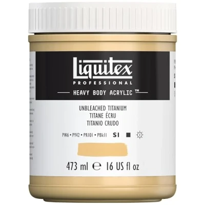 Afbeelding van Liquitex Professional Heavy Body Acryl 473 ml Titanium Ecru