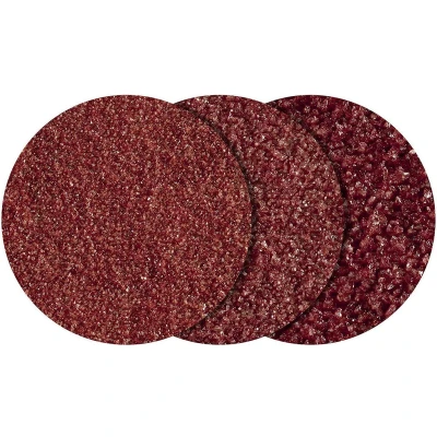 Afbeelding van Wolfcraft 5607000 Schuurselset voor haakse slijper, 4 delig Diameter 50 mm