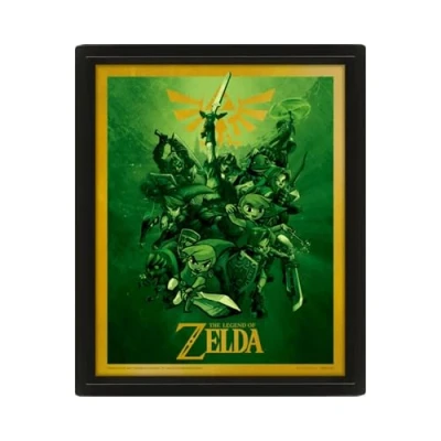Afbeelding van Legend of Zelda Link 3D Lenticular Poster