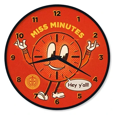 Afbeelding van Pyramid International Loki Wandklok (Miss Minutes) 25 cm diameter officieel product