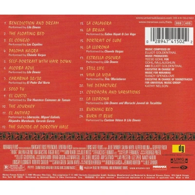 Afbeelding van Various Artists Frida (CD) (Original Soundtrack)