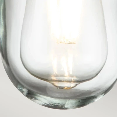 Afbeelding van Elstead Lighting LED Wand Buitenlamp Porto 1X E27 Max 40W IP44 Dimbaar Grey
