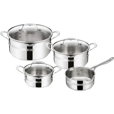 Afbeelding van Tefal Kookgerei E311S7 Jamie Oliver Cook Smart Pannenset Rvs