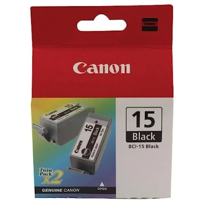 Afbeelding van Canon BCI 15BK Inktcartridge Zwart