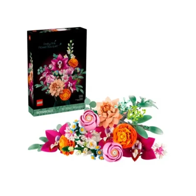 Afbeelding van LEGO Icons Roze boeket Botanical Collection 10342