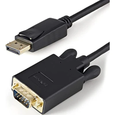 Afbeelding van Adapter DisplayPort naar DVI Startech DP2VGAMM3B Zwart 90 cm 0,9 m
