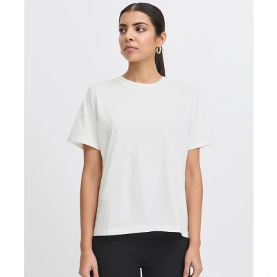 Afbeelding van Ichi IHPALMER LOOSE SS Dames T shirt Maat XS