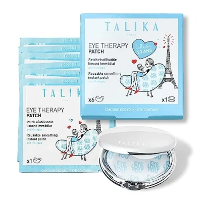 Afbeelding van TALIKA Eye Therapy Herbruikbare pleister voor vermoeiende ogen, natuurlijke formule, wit, 6 stuks