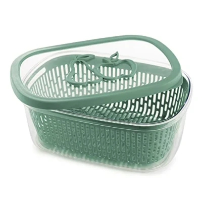 Afbeelding van Snips, Voorraaddoos met aromabehoud fruit, 4 l, opbergdoos voor koelkast, 28,5 x 20,5 11 cm, gemaakt in Italië, 0% BPA en ftalaatvrij
