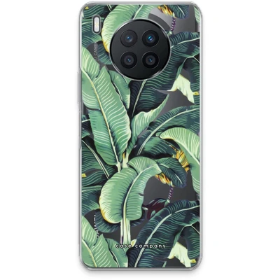Afbeelding van Case Company® hoesje geschikt voor Huawei Nova 8i Bananenbladeren Soft Cover Telefoonhoesje Bescherming aan alle Kanten en Schermrand