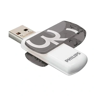 Afbeelding van USB stick 2.0 Philips Vivid Edition Shadow Grey 32GB