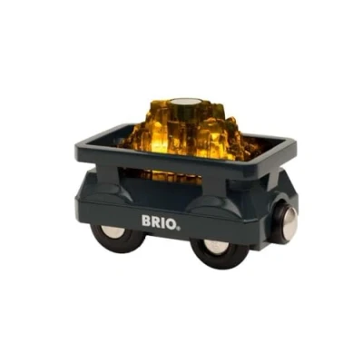 Image de Wagon lumineux chargé d’or Brio World