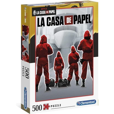 Afbeelding van Clementoni La Casa De Papel Legpuzzel 500 stuk(s) Televisie/films