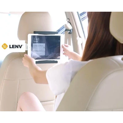 Afbeelding van Universele iPad Tablet Houder en Smartphone Auto Hoofdsteun 5 t/m 11 inch