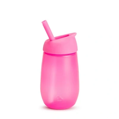 Image de Munchkin Biberon/Tasse d&#039;apprentissage avec pailles Simple Clean, 296 ml Rose