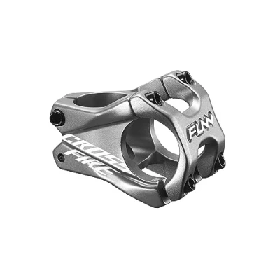 Afbeelding van FUNN Crossfire MTB stuurpen met 35 mm stuurhalsband Fietsstuurpen van legering, duurzaam en licht, voor mountainbike BMX fiets, lengte (grijs)