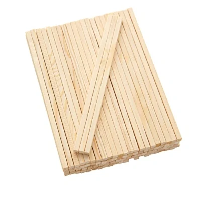 Afbeelding van Mendi 100 vierkante stokjes, 25 cm x 8 mm