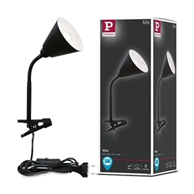 Afbeelding van Paulmann Vitis 95430 Klemlamp LED E14 20 W Zwart