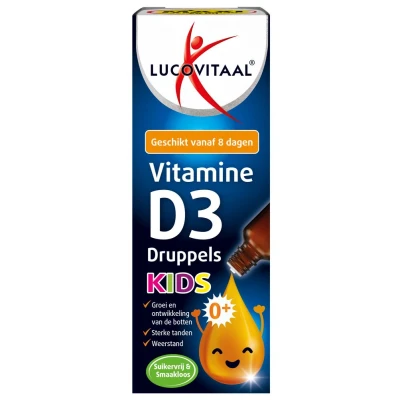 Afbeelding van Lucovitaal D3 Vitamine Kids Druppels 50ml