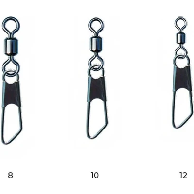 Afbeelding van Nytro NTR Feeder Swivel with Safety Snap Maat : 14