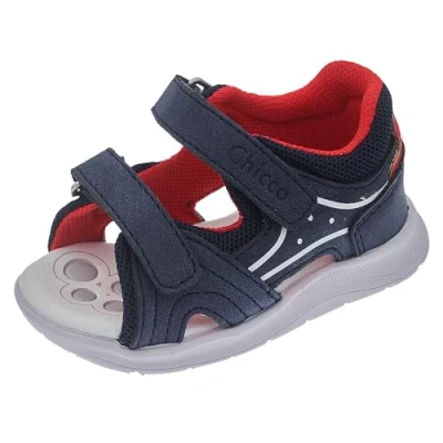 Afbeelding van Chicco Sandalen met dubbele klittenbandsluiting, voor jongens, Blauw (6)