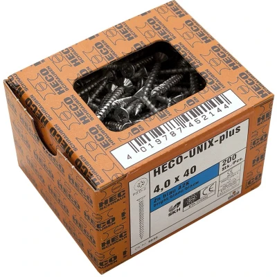 Afbeelding van Spaanplaatschroef Hup 4,5 X 25, Pk, Pzd, Voldraad, Vz Blauw, 200 Stk
