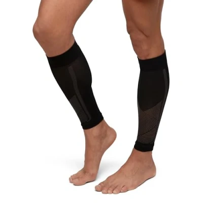 Afbeelding van DANISH ENDURANCE Kuit Compressie Sleeves voor Dames en Heren Hardlopen &amp; Sporten Maat XL 1 paar