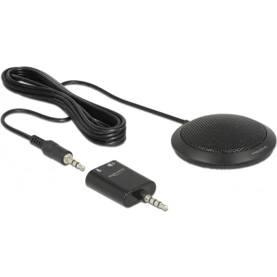 Afbeelding van DeLOCK 65873 microfoon Zwart Tafelmicrofoon