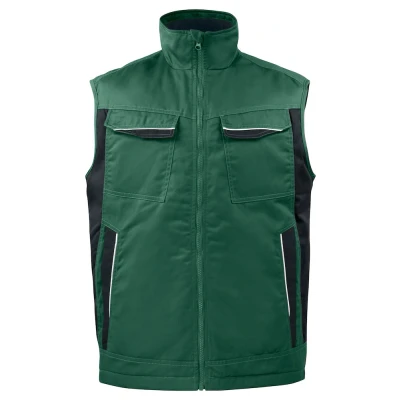 Afbeelding van Projob Bodywarmer 645704 Woudgroen Maat XXL