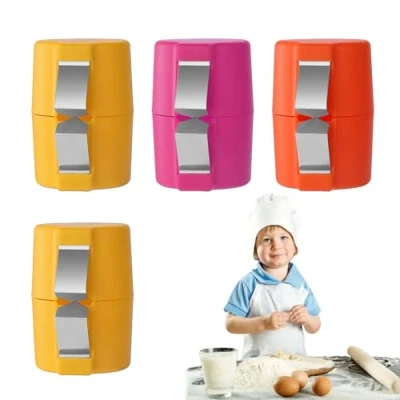 Afbeelding van GUTERTOP eiersnijder, eierbreker, creatief gereedschap voor rauwe eieren, roestvrij staal, eierbreker met persplaat,