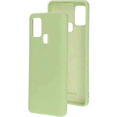 Afbeelding van Mobiparts Silicone Cover Samsung Galaxy A21s (2020) Pistache Green