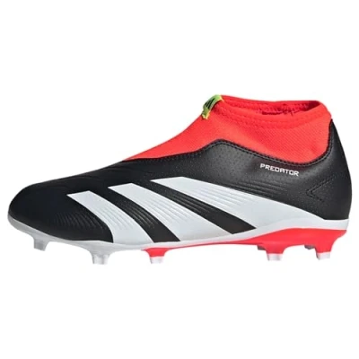 Afbeelding van adidas Performance Predator League Laceless FG Unisex Voetbalschoenen met kunststof noppen voor kinderen, Maat: 36 Kunststof/ textiel