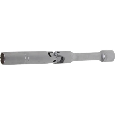 Afbeelding van BGS Bougie kniedopsleutel twaalfkant, extra lang 3/8&quot; 14 mm