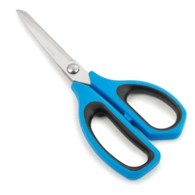 Afbeelding van Arcos Professionele keukenschaar van roestvrij staal, 20,3 cm, voor het snijden alle soorten levensmiddelen, polypropyleen handvat en lemmet 215 mm, Prochef serie, blauw zwart