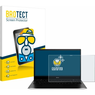 Afbeelding van BROTECT Screenprotector voor ASUS Chromebook Flip CX5 15.6&quot; Folie Beschermfolie matte