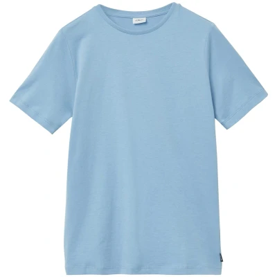 Afbeelding van s.Oliver T shirt Maat 170/176 Jongens 5312 BLUE katoen