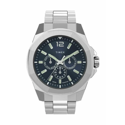 Afbeelding van Timex Essex Avenue City Collection TW2V43300 Horloge Staal Zilverkleurig Ø 44 mm