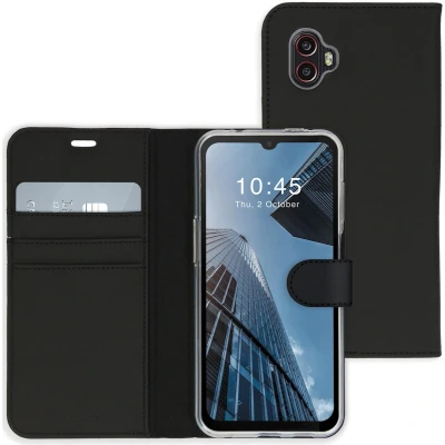 Afbeelding van Accezz Hoesje Geschikt voor Samsung Galaxy Xcover 6 Pro Met Pasjeshouder Wallet Softcase Bookcase Zwart