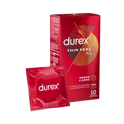 Afbeelding van Durex Condooms Thin Feel XL 10st x 3