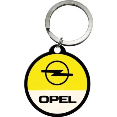 Afbeelding van sleutelhanger Round Opel Logo Key Chain