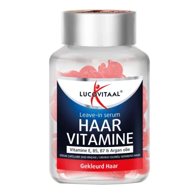 Afbeelding van Lucovitaal haar vitamine gekleurd 25ca