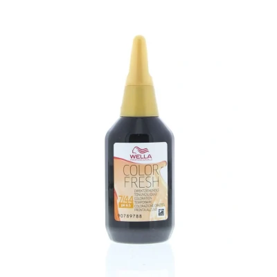 Afbeelding van Wella Coloration Professionals Color Fresh temporaire 7.44 Blond cuivré intense