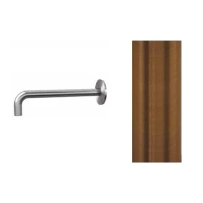 Afbeelding van Waterevolution Flow baduitloop 15cm volledig Geborsteld Koper T1671.CPE
