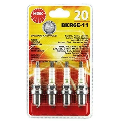 Afbeelding van ngk Spark Plugs NGK20 Blister 4 Kaarsen BKR6E 11