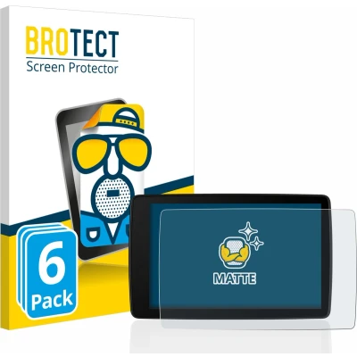 Afbeelding van BROTECT Screenprotector voor BMW Motorrad Navigator VI Folie Beschermfolie matte (6 Stuks)