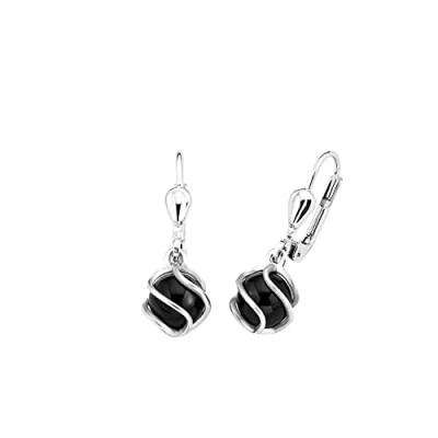 Afbeelding van amor Oorbellen, Dames, Maat: One Size, Schwarz
