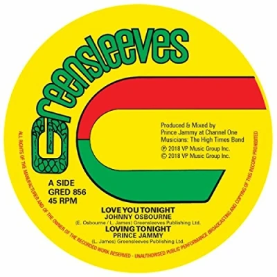 Afbeelding van Johnny Osbourne Love You Tonight (Single)