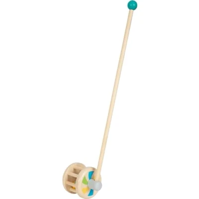 Afbeelding van Small Foot Houten Duwfiguur Rammelaar